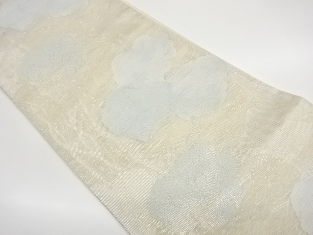 JAPANESE FUKURO OBI FOR SUMMER / WOVEN ABSTRACT